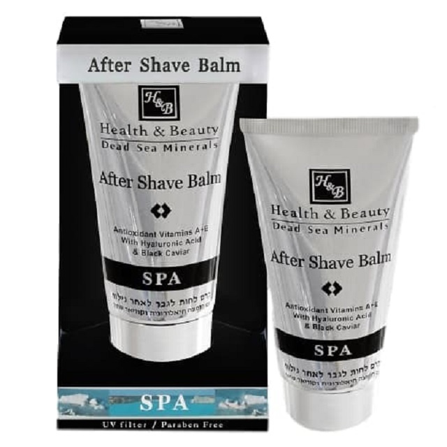 H&B After Shave Balm with Hyaluronic Acid & Black Caviar